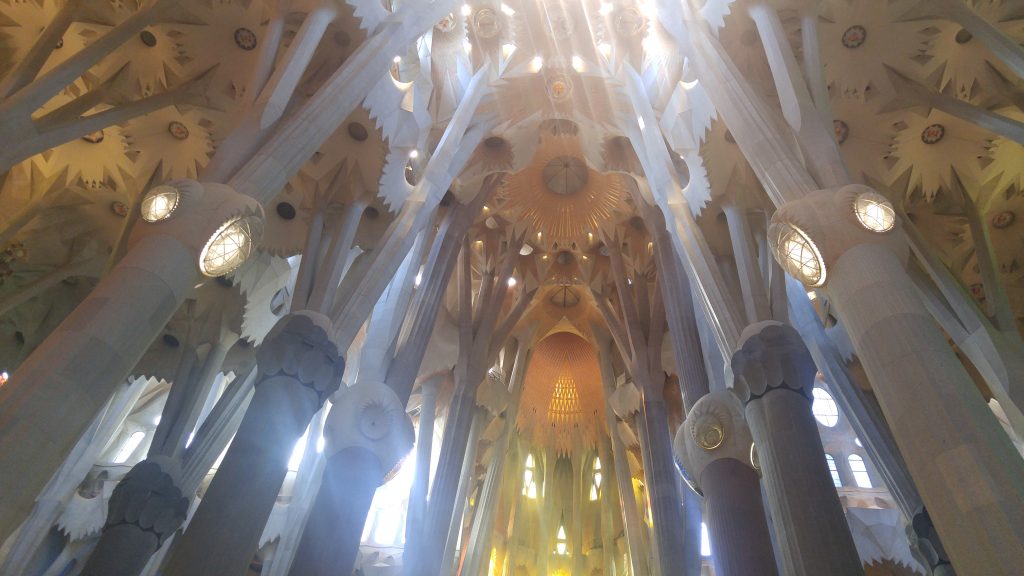 Sagrada Família, Barcelona interior image